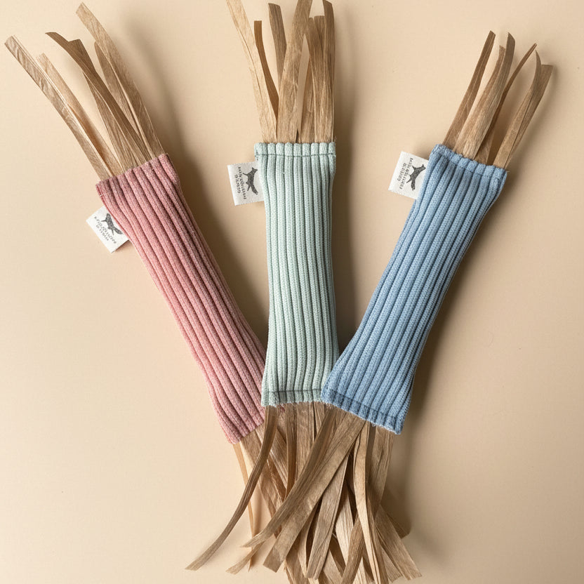 Organic Catnip Wool Tube Toy for Cats