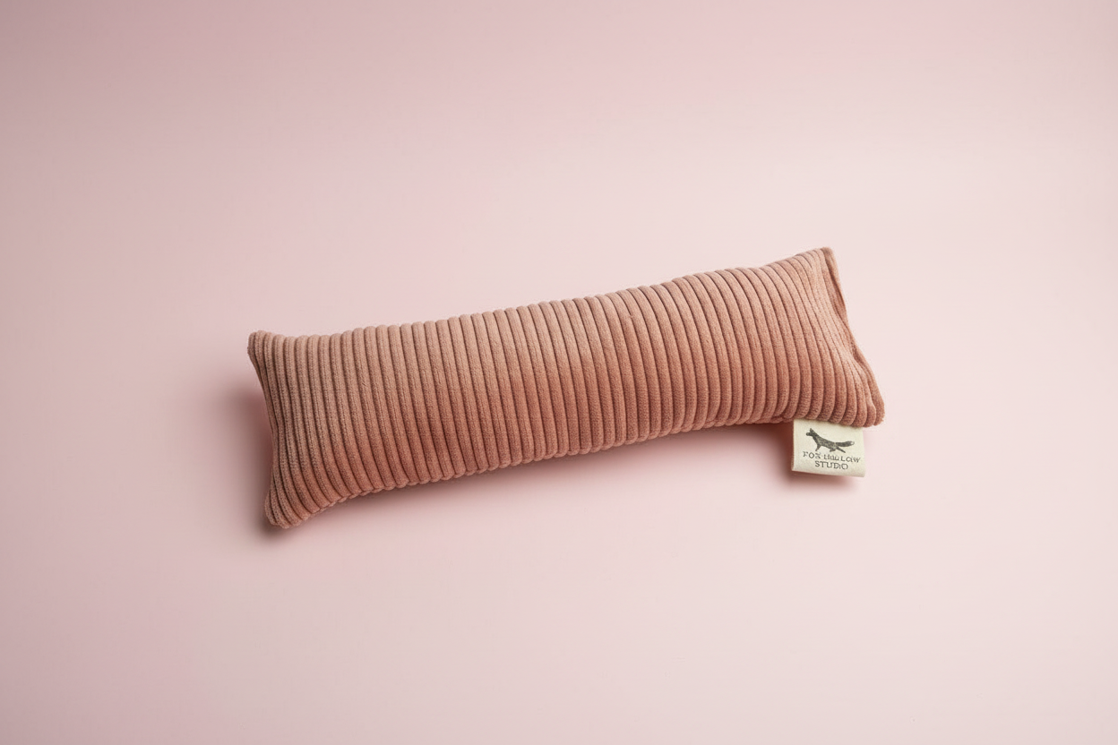 Dusty Pink Handmade Cat Toy Set – 5 Piece Eco Enrichment Bundle