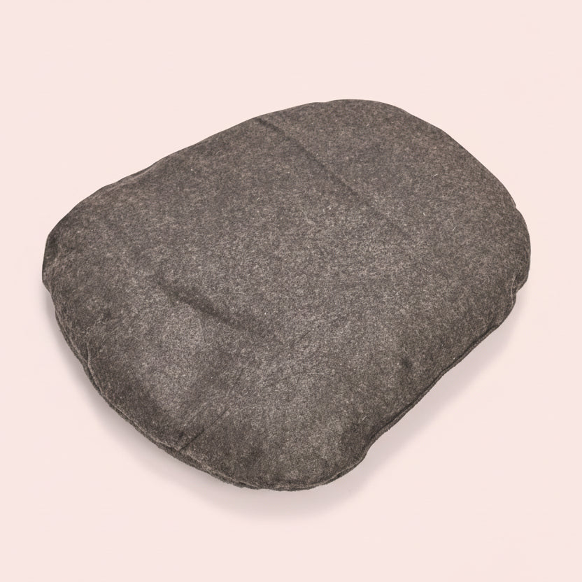 Shark Felt Cat Basket – Cuddle & Play Cave with Removable Cushion (Gray)
